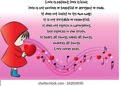 Love is patient