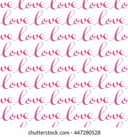 Love pattern. Love background