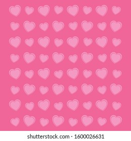 Love pattern. Cute pattern for wedding, cupple. Vector  illustration for greeting card, ad, promotion, poster, flier, blog, article, social media, marketing