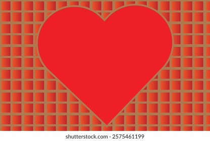 Love pattern design, Heart pattern design, Mixed color patten design, Vector pattern,
