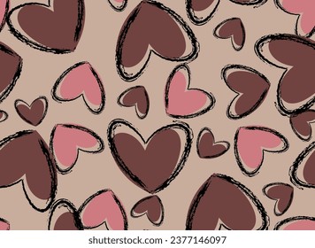 love pattern heart texture valentine