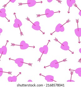 Love Pattern Seamless Background Vector