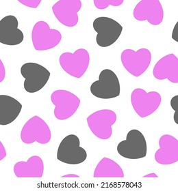 Love Pattern Seamless Background Vector