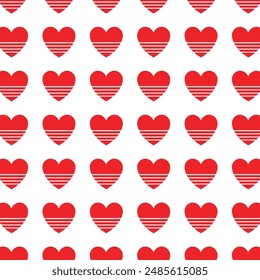 Patrón de amor, día de San Valentín Patrón de amor, lindo patrón de amor,