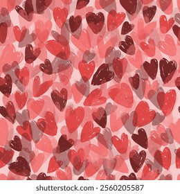 love pattern vector romantic background
