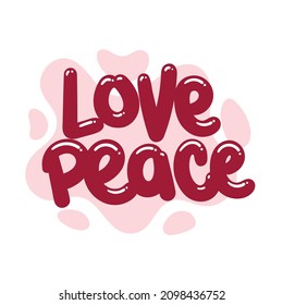 ilustración vectorial de diseño de tipografía de texto de comillas de amor