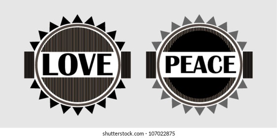 Love and Peace sign