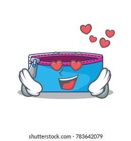 In love pencil case character cartoon