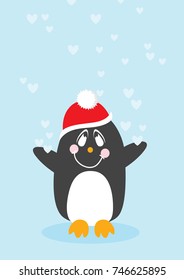 Love penguin