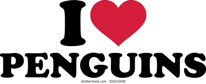 I love Penguins