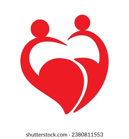 love people health  logo vector 