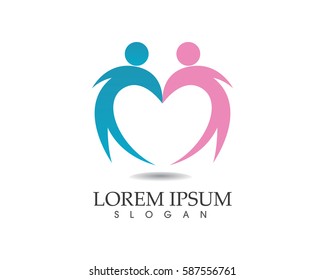 Love people logo