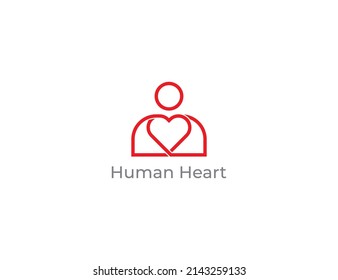 Love People Logo Concept sign icon symbol Design. Vector illustration template