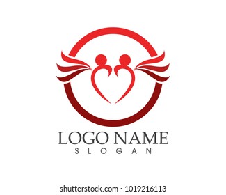 Love people logo design