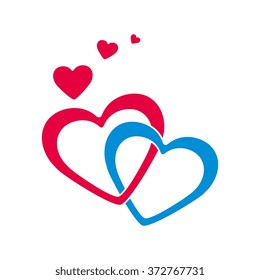 love people logo template