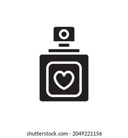 Ilustración vectorial rellena de Perfume de Amor