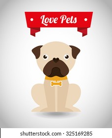 love pets design, vector illustration eps10 graphic 