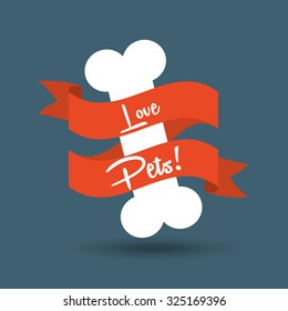 love pets design, vector illustration eps10 graphic 