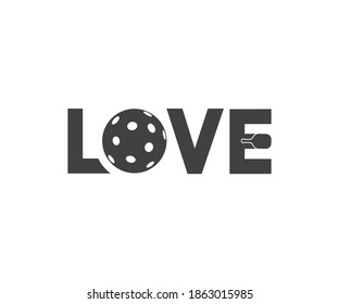 love pickleball, Pickleball Printable Vector Design