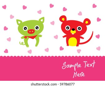 love pig and rat