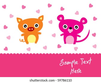 love pig and rat