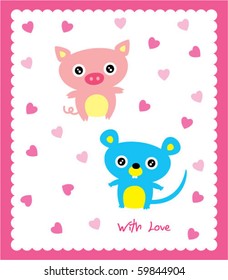 love pig with rat