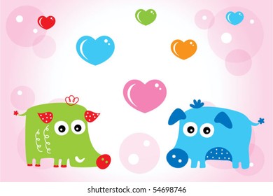 love piggy doodle