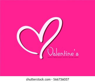 love pink background vector 3