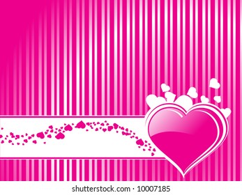 love pink background vector illustration
