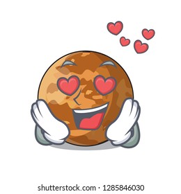 In love planet mercury shape in the character