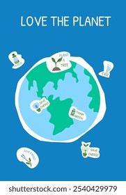 Amar el planeta: promover acciones ecológicas y sostenibles.