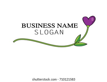 love with plant logo