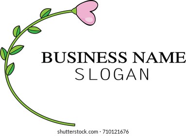 love with plant logo