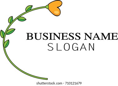 love with plant logo