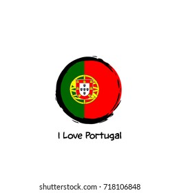 I love Portugal-vector