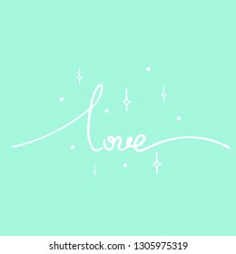 Love postcard, 14th February, Valentines day, romantic card, print, web, banner, poster.