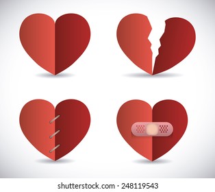 love poster design, vector illustration eps10 graphic 