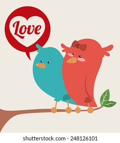 love poster design, vector illustration eps10 graphic 