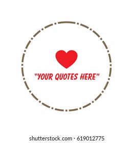 love poster template