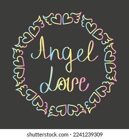 love poster vector romantic card illustration