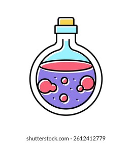 love potion color icon vector. love potion sign. isolated symbol illustration