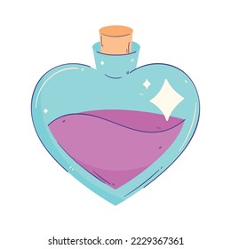 love potion esoteric science icon