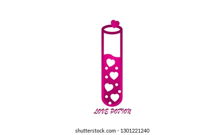 love potion logo design