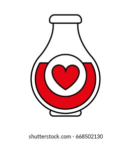 love potion vector illustration
