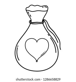 love powder potion bag