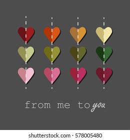 Love present "from me to you"