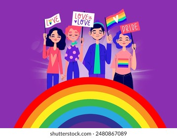 Love and Pride: Embracing Equality for LGBTQ+ People