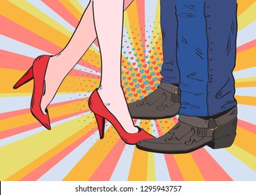 love pumps and cowboy boots