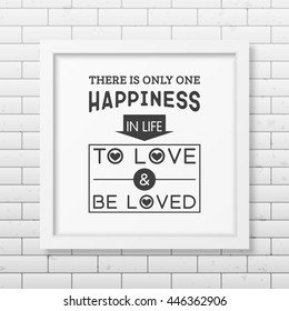 Love. Quote Typographical Background.