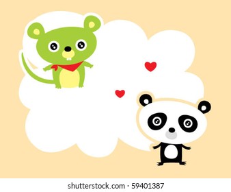 love rat and panda